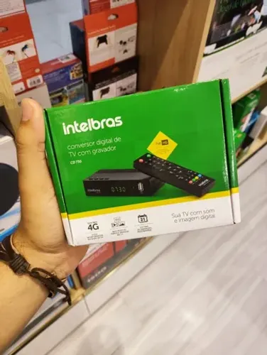 Conversor Digital de TV com gravador Intelbras - Novo Lacrado - Parcelamos Sem Juros