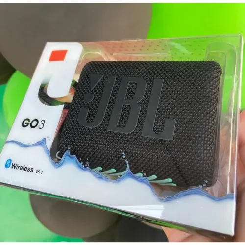JBL Go 3 Portátil Bluetooth Rádio Prova D'água Novo (Garantia)