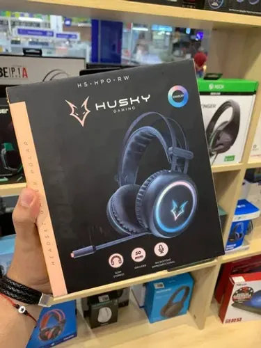 HeadSet Gamer Husky Gamer Polar RGB - Novo Lacrado - Parcelamos Sem Juros