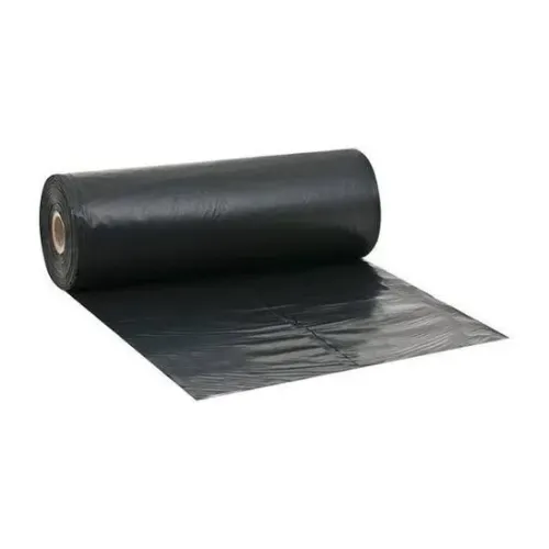 Bobina plástica preta 4x100 ( 25 micras ) 