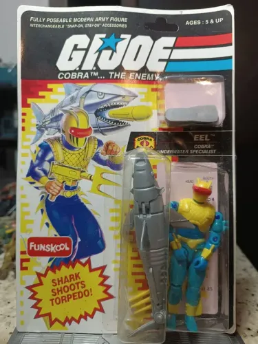 GI JOE/COMANDOS EM AÇÃO/COBRA EEL UNDERWATER SPECIALIST