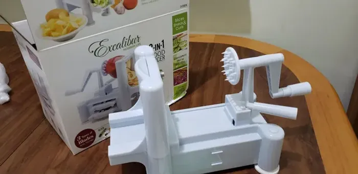 Cortador em espiral verduras, vegetarianismo - Excalibur