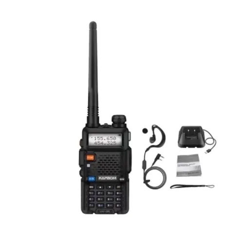 Rádio Comunicador Kapbom UV-5R Digital Baofeng FM/128 Canais - WZetta