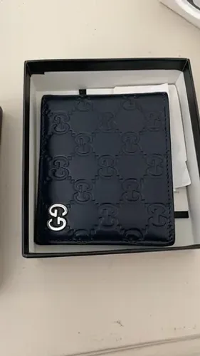 Carteira GG GUCCI original - azul dark