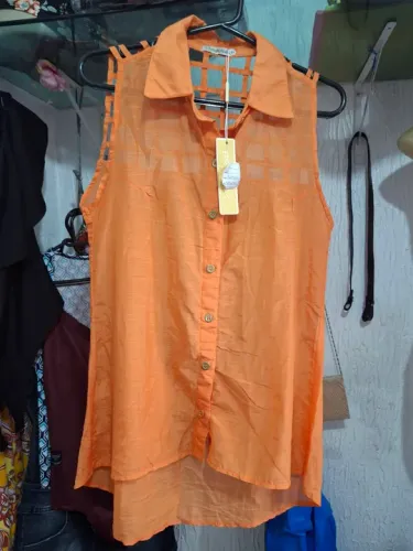 Blusa laranja 
