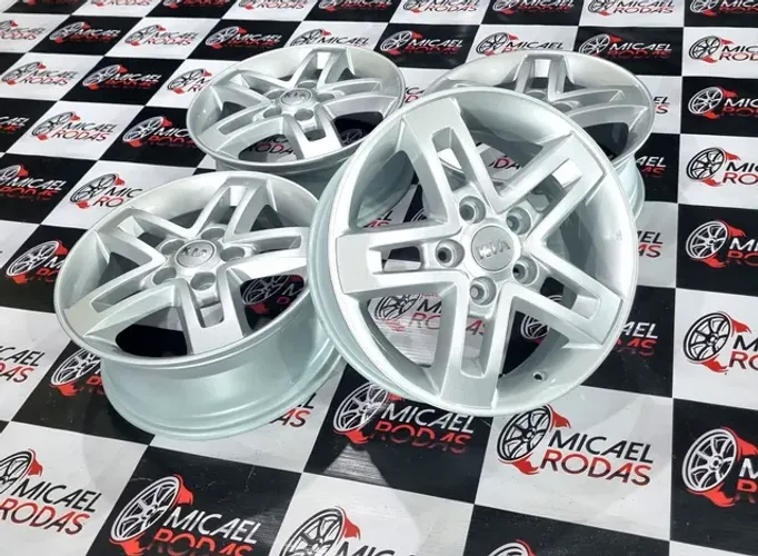 Jogo de rodas 16 Kia soul 5x114 Originais + Pintura Nova