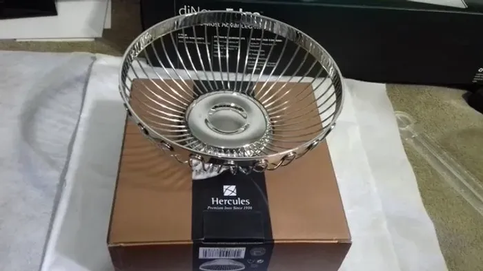 Cesto Hercules aramado em Aço Inox - Novo na caixa 