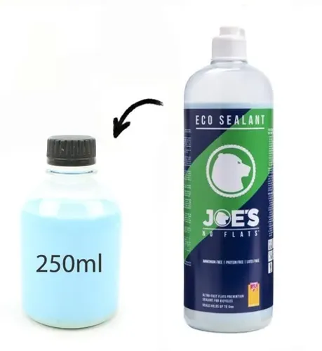 Líquido Selante Joes Eco Tubeless Pneu 1 Litro Ecológico 250ml Fracionado 21329