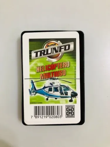 Super Trunfo Helicópteros Multiuso Grow #2