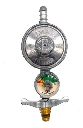 Regulador p/gas c/manometro iargas 2000/06b 2kg 0400149