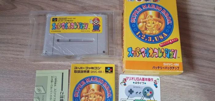 Super Mario Collection - Super Nintendo famicom cib original