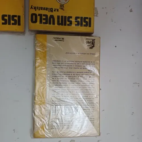 3 volumes de isis sem veu teosofia 