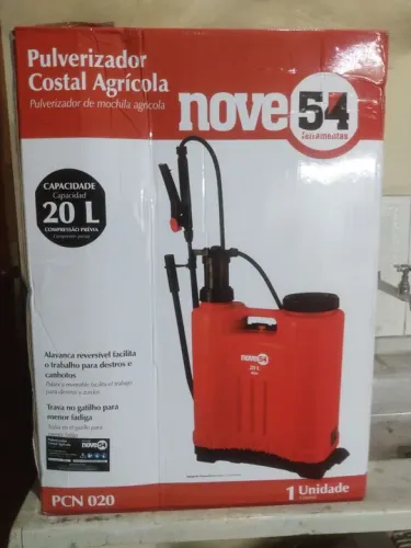 Pulverizador Agricola Manual Costal PCN020 Nove54 20 Litros