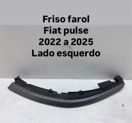 Friso Farol Fiat Pulse 2022 a 2025 - Lado Esquerdo