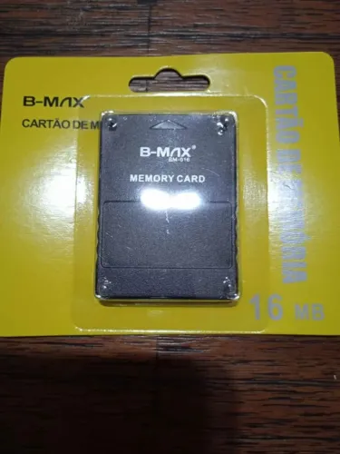 Memory Card 16Mb Playstation 2 Novo