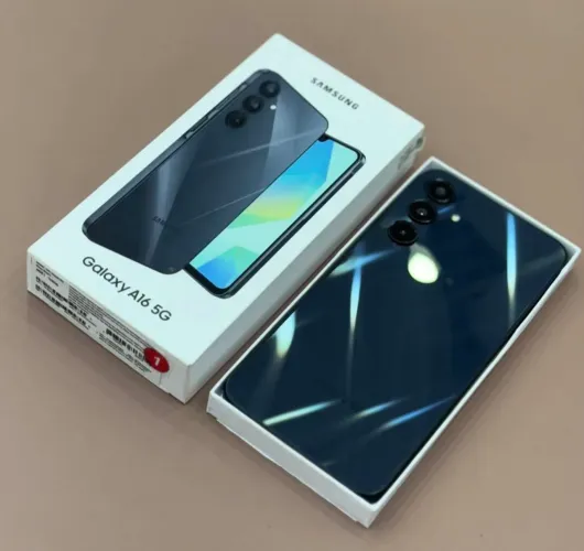 Galaxy A16 5G 128gb/4ram Azul Escuro+ Design moderno Com entrega grátis