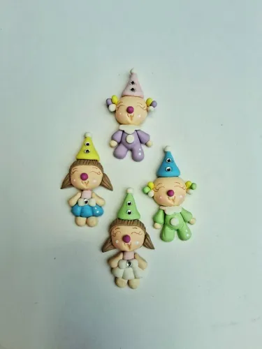 Mini aplique Palhacinhos