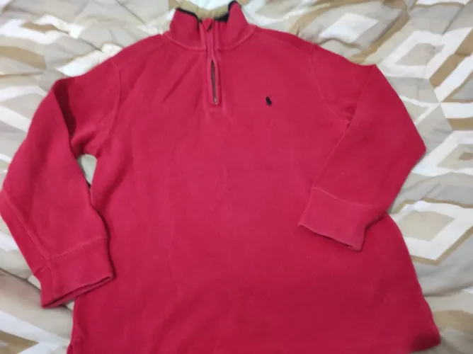 Casaco Polo Ralph Lauren Infantil Vermelho
