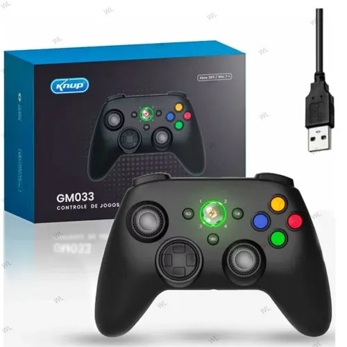 Controle com Fio para Xbox e Pc!