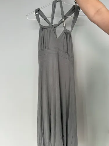 Vestido Cinza, Tamanho P