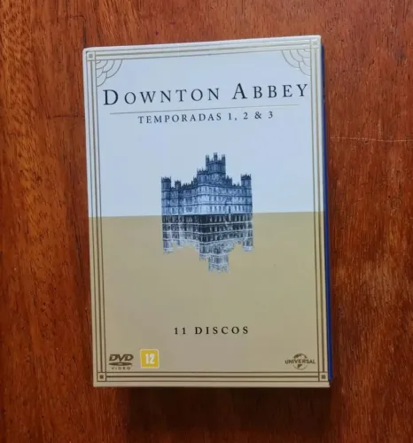 Box DVDs Série Downton Abbey (1ª, 2ª e 3ª temporadas) - 11 Discos