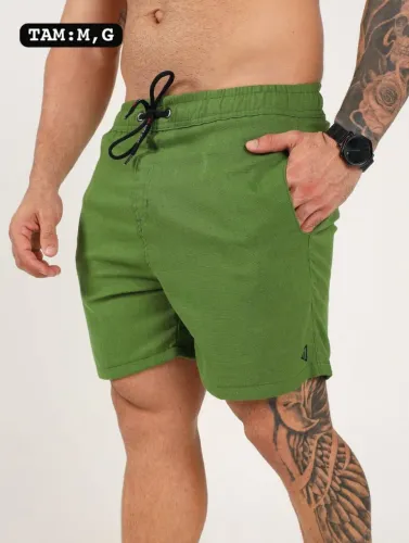 Shorts Verde Masculino - Conforto e Estilo!