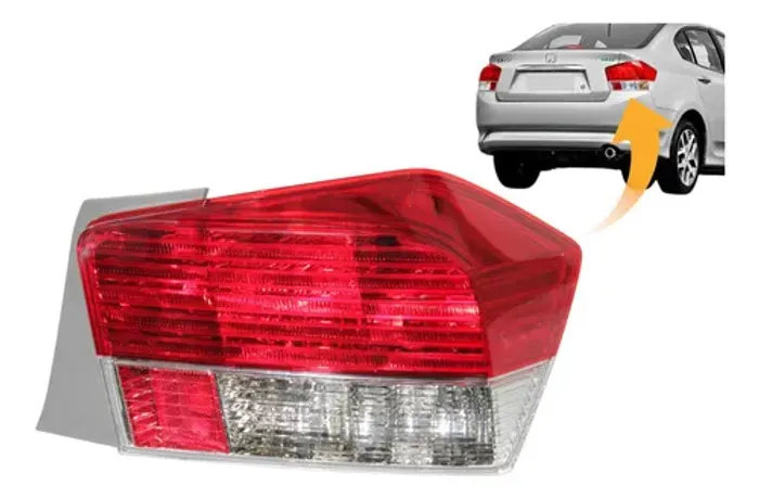 Lanterna Traseira Honda City 2009 2010 2011 2012 Lad Direito