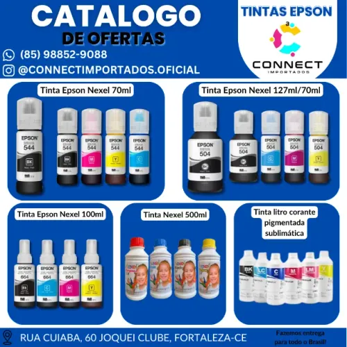 Tinta para impressora Epson ecotank