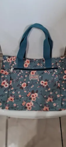 Bolsa de Ombro Floral Sen Bao Lu