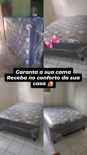 Cama box casal