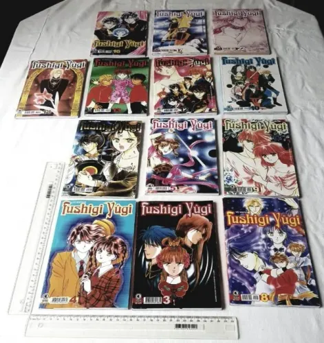 Mangás - Fushigi Yûgi - 13 Volumes - Conrad Editora - 2002 e 2003