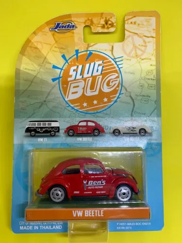 jada vw beetle ben´s auto repair vermelho 1/64