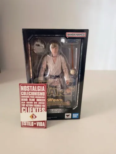 Luke Skywalker Star Wars Episódio IV Uma Nova Esperança S.H. Figuarts Bandai Original