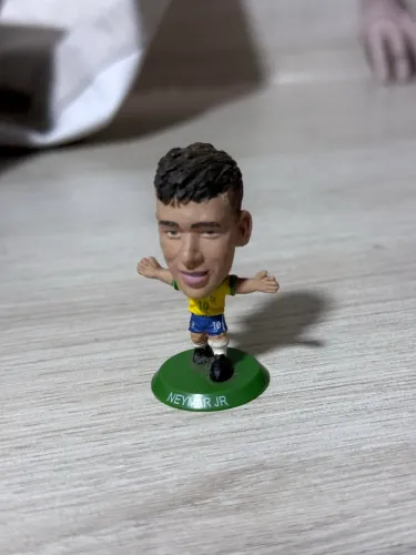 Miniatura mini Neymar Jr seleção brasileira 