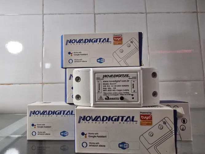 Interruptor Wi-Fi Inteligente NOVADIGITAL -( sonoff Basic)
