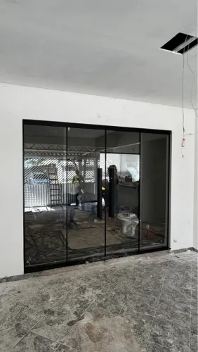 Porta de Blindex 2.10x2.00 4 folhas pronta entrega instalada Promoção vidro temperado  