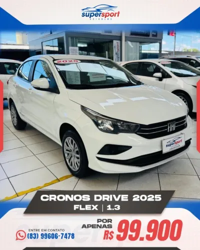 Fiat Cronos Drive 1.3 8V Flex Aut. 2025