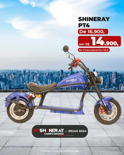 Shineray PT 4 - ZERO KM - melhores condições