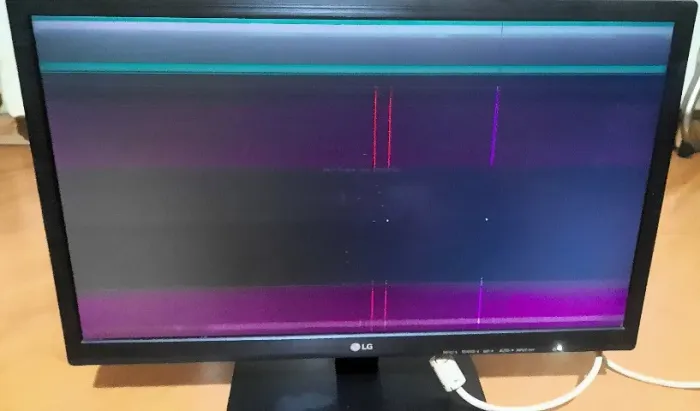 Monitor LG Flatron 22mp55vq-b C/ Defeito (usado)
