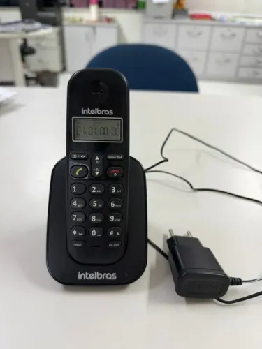 Telefone Intelbras Ts 3112 Somente Ramal Sem Fio Cor Preto Preto 127/220v 