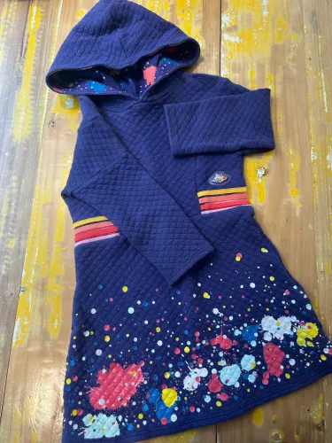 Vestido Lilica Ripilica - tam 2/3 anos Azul/roxo