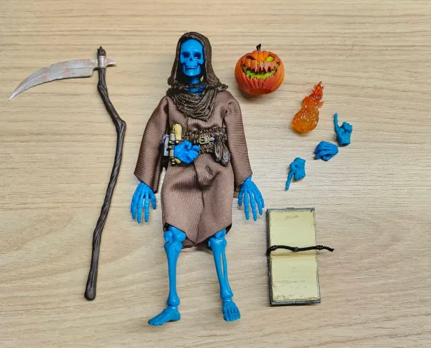 Esqueleto Mago Bruxo Druida escala 1/12 Boss Fight Studio Epic HACKS