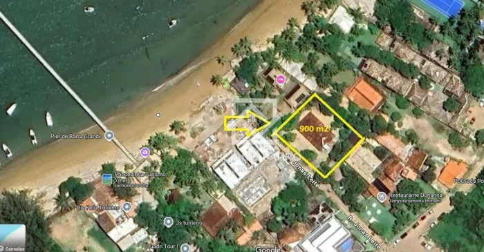 Casa com 4 quartos à venda em Barra Grande, Maraú, a 30 metros do mar, na Ponta do Mutá