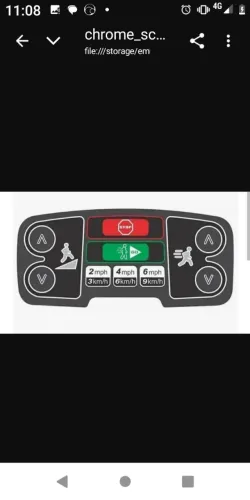 Adesivo painel de esteira life fitness 95T 