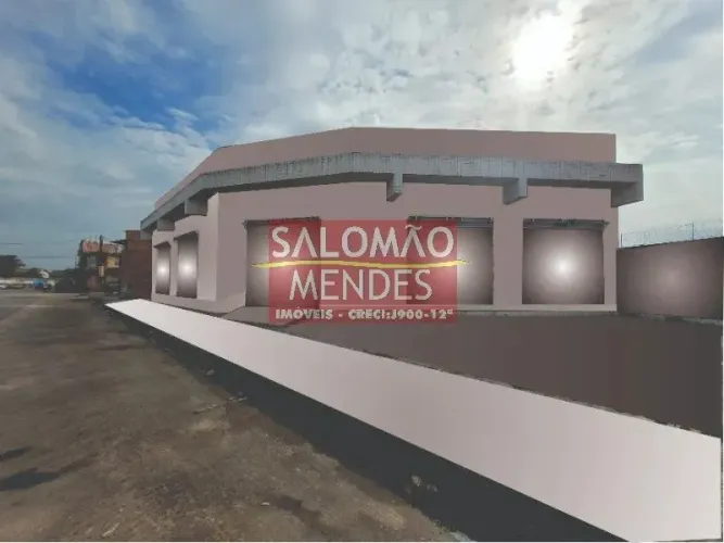 Pé direito alto, 6 vagas privativas no final da linha do Sideral com vãos livres,