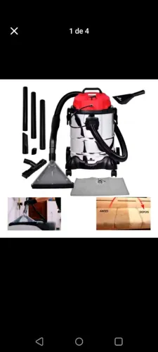 Extratora lavadora de estofados 