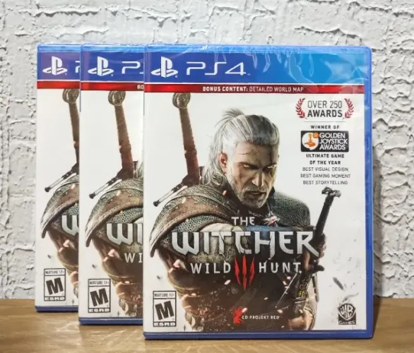 (Lacrado) The Witcher 3 Ps4 (Aceitamos seu jogo usado como pagamento)