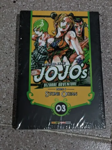 MANGÁ JOJO'S BIZARRE ADVENTURE PARTE 6 STONE OCEAN 