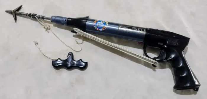 Arpão Arbalete Mares Mini Sten 40 c/ Bomba<br>