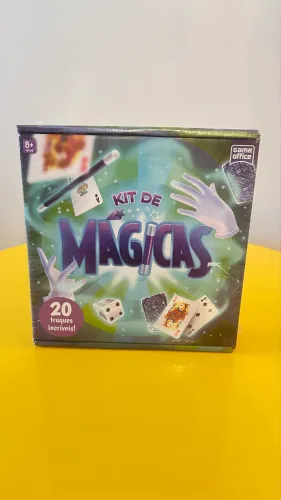 KIT DE MÁGICAS Game Office - 20 Truques Incríveis! (Novo, Lacrado) | Aprenda a Ser Mágico!